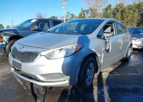 2014 Kia Forte Lx из США, поврежденный, VIN KNAFK4A68E5095252